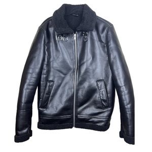 Slate and Stone Faux Sherling